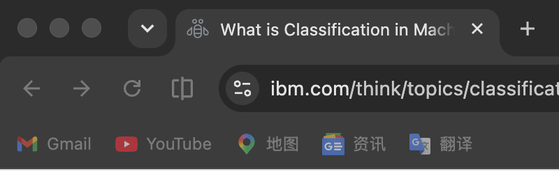 Close-up of the same browser capture, showing the article's tab title and its ibm.com address
